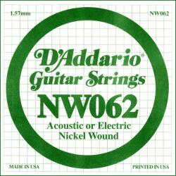 D'Addario NW 062 Coardă individuală pentru chitară (NW062)