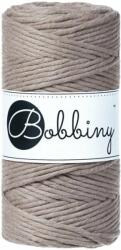 Bobbiny Macrame Cord 3 mm 100 m Coffee Șnur (<![CDATA[MS-E031]]>)