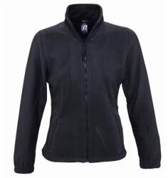 SOL'S Női North Fleece kabát M fekete