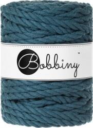 Bobbiny 3PLY Macramé Rope 9 mm 30 m Peacock Blue Șnur (TL-E011)