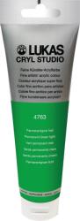 LUKAS Cryl Studio Plastic Tube Vopsea acrilică Permanent Green Light 125 ml 1 buc (747630012)