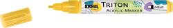 Kreul Triton Marker pentru textile 1 - 3 mm Maize Yellow 1 buc (<![CDATA[17710]]>)