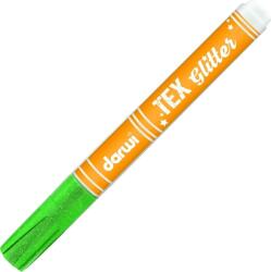 Darwi Tex Fabric Glitter Marker Marker pentru textile Light Green 6 ml 1 buc (DA0140013611C)
