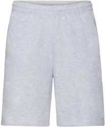 Fruit Of The Loom Unisex felnőtt könnyű rövidnadrág S szürke