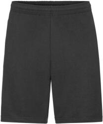 Fruit Of The Loom Unisex felnőtt könnyű rövidnadrág S fekete