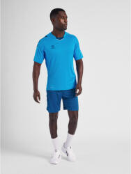 HUMMEL Póló Hmlcore Multisport Férfi Lélegző Gyorsan száradó Hummel S kék