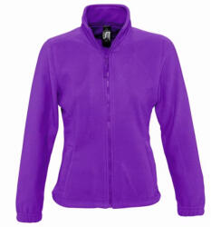 SOL'S Női North Fleece kabát 2XL lila