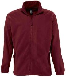 SOL'S Unisex felnőtt North Fleece kabát 5XL barna|bordó|vörös