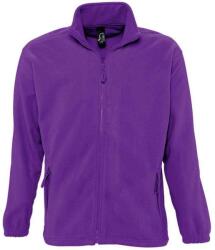 SOL'S Unisex felnőtt North Fleece kabát L lila