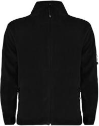 Roly Férfi Luciane Microfleece kabát S fekete
