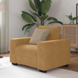 vidaXL barna bársony kanapéfotel 60 cm (4105105)