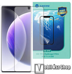 SUNSHINE Tecno Camon 30S 4G (CLA5), SUNSHINE Hydrogel TPU képernyővédő fólia, Ultra Clear, ÖNREGENERÁLÓ! , 1db, a teljes képernyőt védi (SUNS315188)
