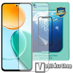 SUNSHINE Honor Play9T (ALT-AN00), SUNSHINE Hydrogel TPU képernyővédő fólia, Ultra Clear, ÖNREGENERÁLÓ! , 1db, a teljes képernyőt védi (SUNS306332)