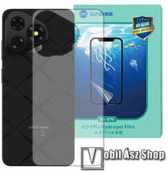 SUNSHINE Ulefone Note 19, SUNSHINE Hydrogel TPU hátlapvédő fólia, 1db, Ultra Clear (SUNS315262)
