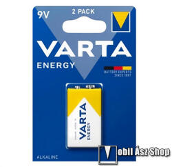 VARTA ENERGY tartós elem, 1db / csomag, 6LR61, 9V, alkáli (9V-6LR61)