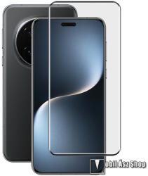 IMAK Honor Magic7 Pro, IMAK 3D Curved üvegfólia, 9H, A teljes kijelzőt védi, Fekete