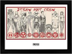 GB eye Afiș înrămat GB eye Animation: One Piece - Straw Hat Crew (GBYDCO058)