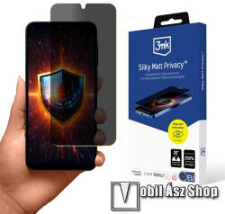 3mk Protection Samsung Galaxy A14 5G (SM-A146), 4G (SM-A145), 3MK Silky Matt Privacy képernyővédő fólia, 1db, MATT, Tükröződésmentes, Tokbarát, Oleofób bevonat, Betekintés elleni védelem, Átlátszó