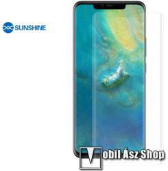 SUNSHINE Hydrogel TPU képernyővédő fólia - Ultra Clear, ÖNREGENERÁLÓ! - 1db, a teljes képernyőt védi - HUAWEI Mate 20 Pro