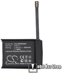 Cameron Sino Apple Watch Series 8 45mm, CAMERON SINO okosóra akku, 3, 86V / 300mAh, Apple A2815 kompatibilis, Belső akku, Beépítése szakértelmet igényel! (CS-IPW845SH)