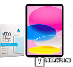 XPRO előlap védő karcálló edzett üveg - 0, 33 mm vékony, 9H, Arc Edge, A képernyő sík részét védi - APPLE iPad 10.9 (10th generation) (2022)