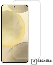Samsung Galaxy A36 (SM-A366), A56 (SM-A566), Előlapvédő karcálló edzett üveg, Üvegfólia, 0, 3 mm vékony, 9H, Arc Edge, A képernyő sík részét védi, Átlátszó
