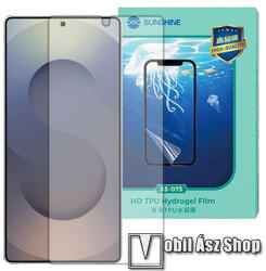 SUNSHINE SAMSUNG Galaxy S25 Ultra (SM-S938), SUNSHINE Hydrogel TPU képernyővédő fólia, Ultra Clear, ÖNREGENERÁLÓ! , 1db, a teljes képernyőt védi (SUNS314517)