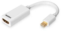 ASSMANN DisplayPort - HDMI átalakító adapter, 1x mini DisplayPort dugó - 1x HDMI aljzat, fehér, Digitus
