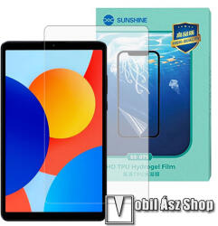 SUNSHINE Xiaomi Redmi Pad SE 8.7, SUNSHINE Hydrogel TPU képernyővédő fólia, Ultra Clear, ÖNREGENERÁLÓ! , 1db, a teljes képernyőt védi (SUNS305871)