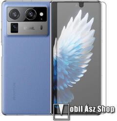 SUNSHINE Tecno Phantom V Fold2 5G, SUNSHINE Flexible Nano Glass rugalmas edzett üveg képernyővédő, 1db, Ultra Clear, 7H, Külső kijelzőre, A képernyő sík részét védi (SUNS315226)