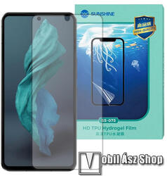 SUNSHINE Sharp Aquos R7s, SUNSHINE Hydrogel TPU képernyővédő fólia, Ultra Clear, ÖNREGENERÁLÓ! , 1db, a teljes képernyőt védi (SUNS315592)