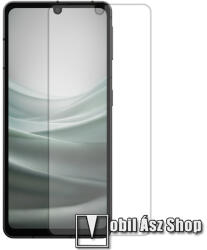 SUNSHINE Sharp Aquos sense7, SUNSHINE Flexible Nano Glass rugalmas edzett üveg képernyővédő, 1db, Ultra Clear, 7H, A képernyő sík részét védi (SUNS315608)