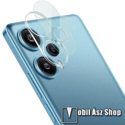 IMAK Xiaomi Redmi Note 12 Turbo, Poco F5 5G, IMAK kameralencse üvegfólia, 1db, 9H, Átlátszó