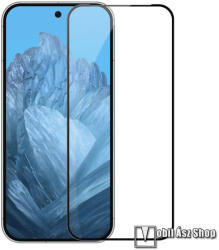 Nillkin Google Pixel 9 Pro XL, NILLKIN CP+ PRO előlap védő karcálló edzett üveg, 9H, 0, 3mm, UV szűrés, A teljes felületén tapad, A teljes kijelzőt védi, Fekete