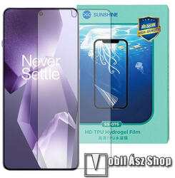 SUNSHINE OnePlus Ace 5 Pro, SUNSHINE Hydrogel TPU képernyővédő fólia, Ultra Clear, ÖNREGENERÁLÓ! , 1db, TOKBARÁT (SUNS315309)