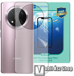 SUNSHINE Honor Magic7 Lite, X9c, SUNSHINE Hydrogel TPU hátlapvédő fólia, 1db, Ultra Clear (SUNS306341)