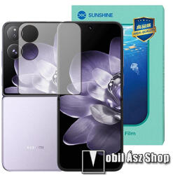 SUNSHINE Xiaomi Mix Flip, SUNSHINE Hydrogel TPU képernyővédő fólia, Ultra Clear, ÖNREGENERÁLÓ! , 1db, Külső kijelzőre (SUNS306657)