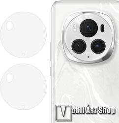 Kamera lencsevédő karcálló edzett üveg - 2db, 9H, 0, 33mm, Arc Edge - HUAWEI Honor Magic6 Pro