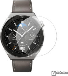 ENKAY Huawei Watch GT 5 46mm, ENKAY okosóra üvegfólia, 9H, 0, 2mm, 1db, Sík részre, Átlátszó