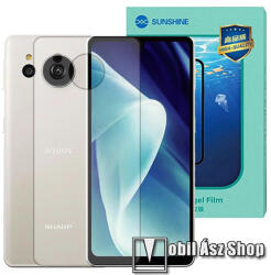 SUNSHINE Sharp Aquos sense7 plus, SUNSHINE Hydrogel TPU hátlapvédő fólia, 1db, Ultra Clear (SUNS315607)