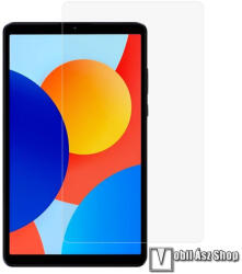 Xiaomi Redmi Pad SE 8.7, Samsung Galaxy Tab A9, Előlapvédő karcálló edzett üveg, Üvegfólia, 0, 3 mm vékony, 9H, Arc Edge, A képernyő sík részét védi, Átlátszó