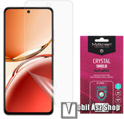 MyScreen OPPO Reno 12 F 5G, FS 5G, MYSCREEN CRYSTAL BacteriaFREE képernyővédő fólia, Crystal, 1db, 4H, Törlőkendővel, Antibakteriális, A képernyő sík részét védi, Átlátszó (M9419CCBF)