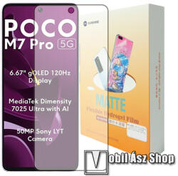 SUNSHINE Xiaomi Poco M7 Pro 5G, SUNSHINE Hydrogel TPU képernyővédő fólia, Anti-Glare, MATT! , 1db (SUNS315412)