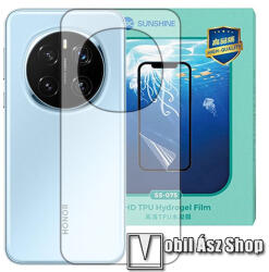 SUNSHINE Honor Magic7 Pro (PTP-AN10), SUNSHINE Hydrogel TPU hátlapvédő fólia, 1db, Ultra Clear (SUNS306402)