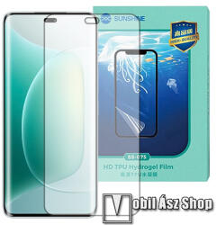 SUNSHINE Honor 300 Pro, SUNSHINE Hydrogel TPU képernyővédő fólia, Ultra Clear, ÖNREGENERÁLÓ! , 1db, TOKBARÁT (SUNS315371)