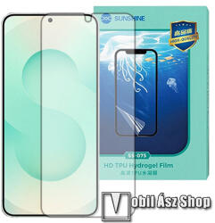 SUNSHINE SAMSUNG Galaxy S25 Plus (SM-S936), SUNSHINE Hydrogel TPU képernyővédő fólia, Ultra Clear, ÖNREGENERÁLÓ! , 1db, a teljes képernyőt védi (SUNS314512)