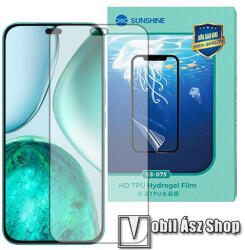 SUNSHINE Honor X8c, SUNSHINE Hydrogel TPU képernyővédő fólia, Ultra Clear, ÖNREGENERÁLÓ! , 1db, a teljes képernyőt védi (SUNS315334)