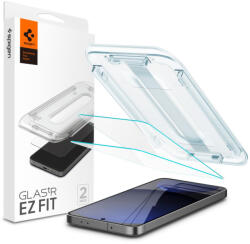 Spigen Folie pentru Samsung Galaxy S24 FE (set 2) - Spigen Glas. tR EZ FIT - Clear