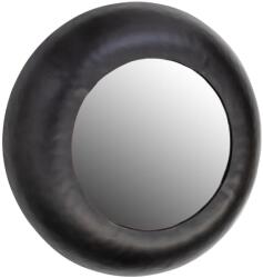 WOOOD Fekete fém függő tükör Pörkölt 50 cm (377063-Z)