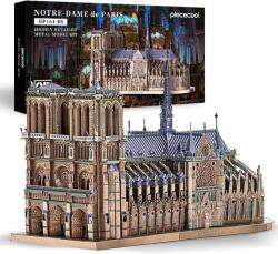  3D Fém Puzzle Notre-Dame Katedrális Ajándék Építésznek Acél Nehéz (4511623836953)